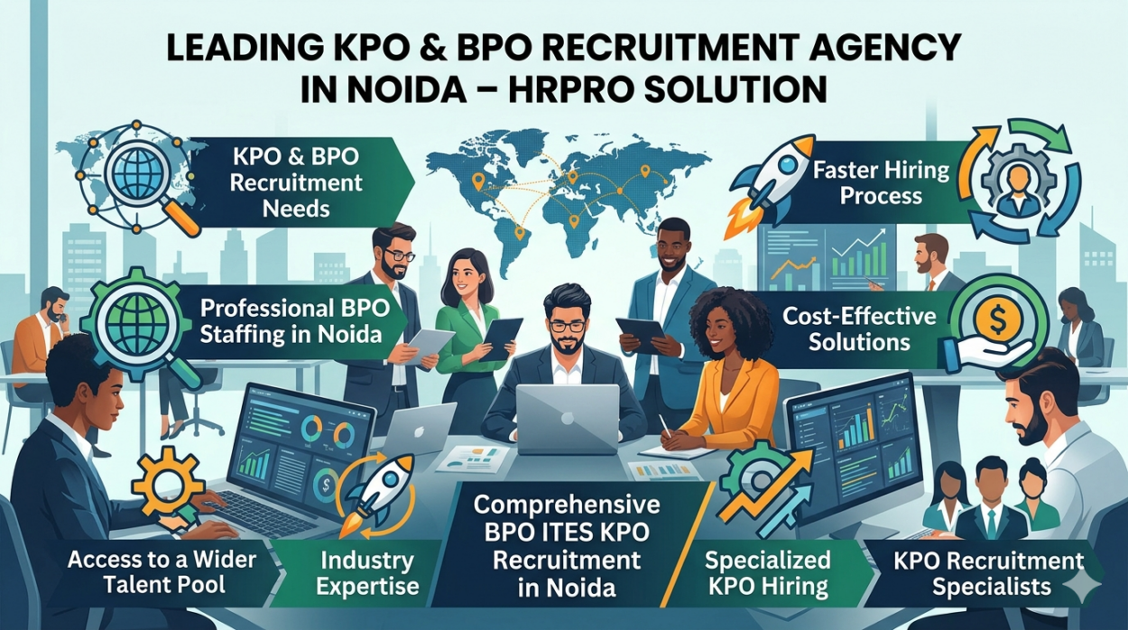 Leading KPO & BPO Recruitment Agency in Noida