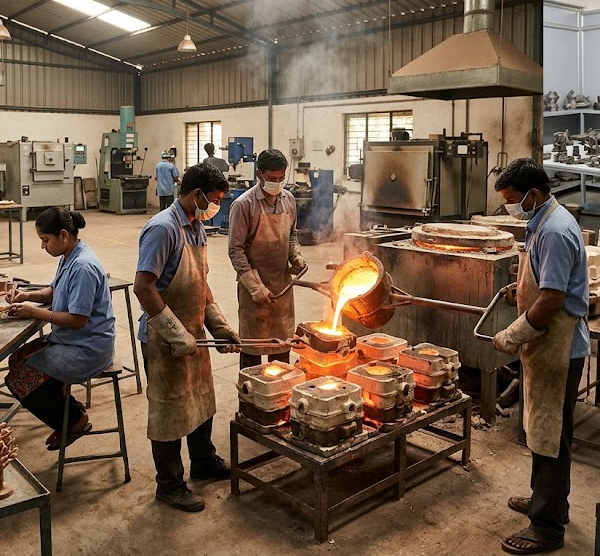 Lost Wax Investment Casting Manufacturers in India
