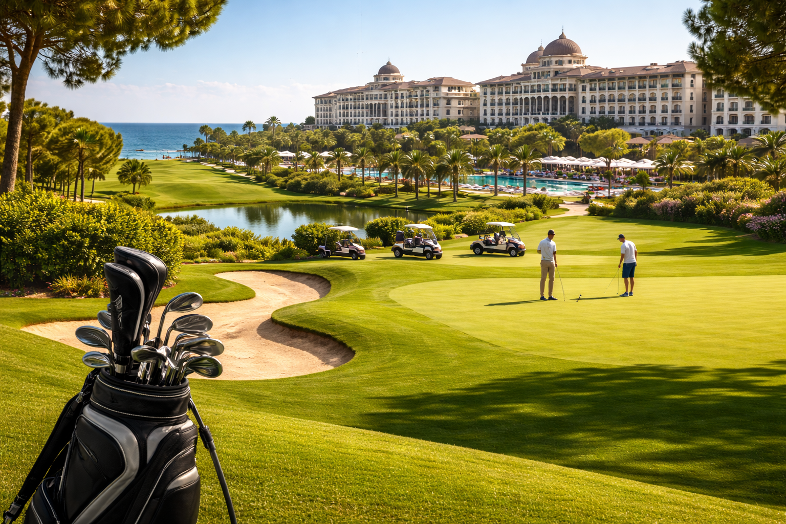 Golfen in Dubai