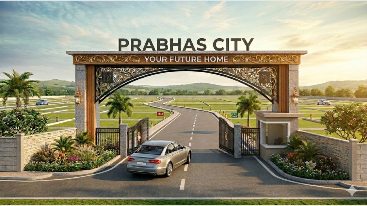 A car moving for investment at prabhas City