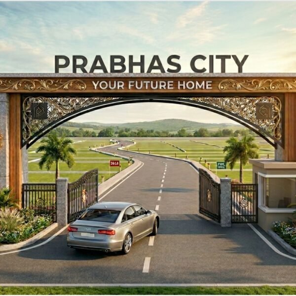A car moving for investment at prabhas City