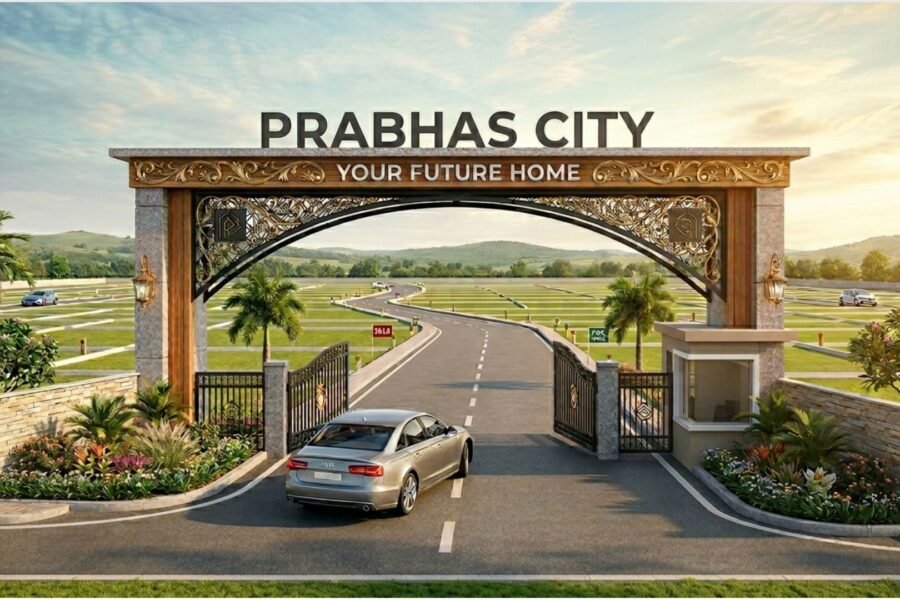 A car moving for investment at prabhas City