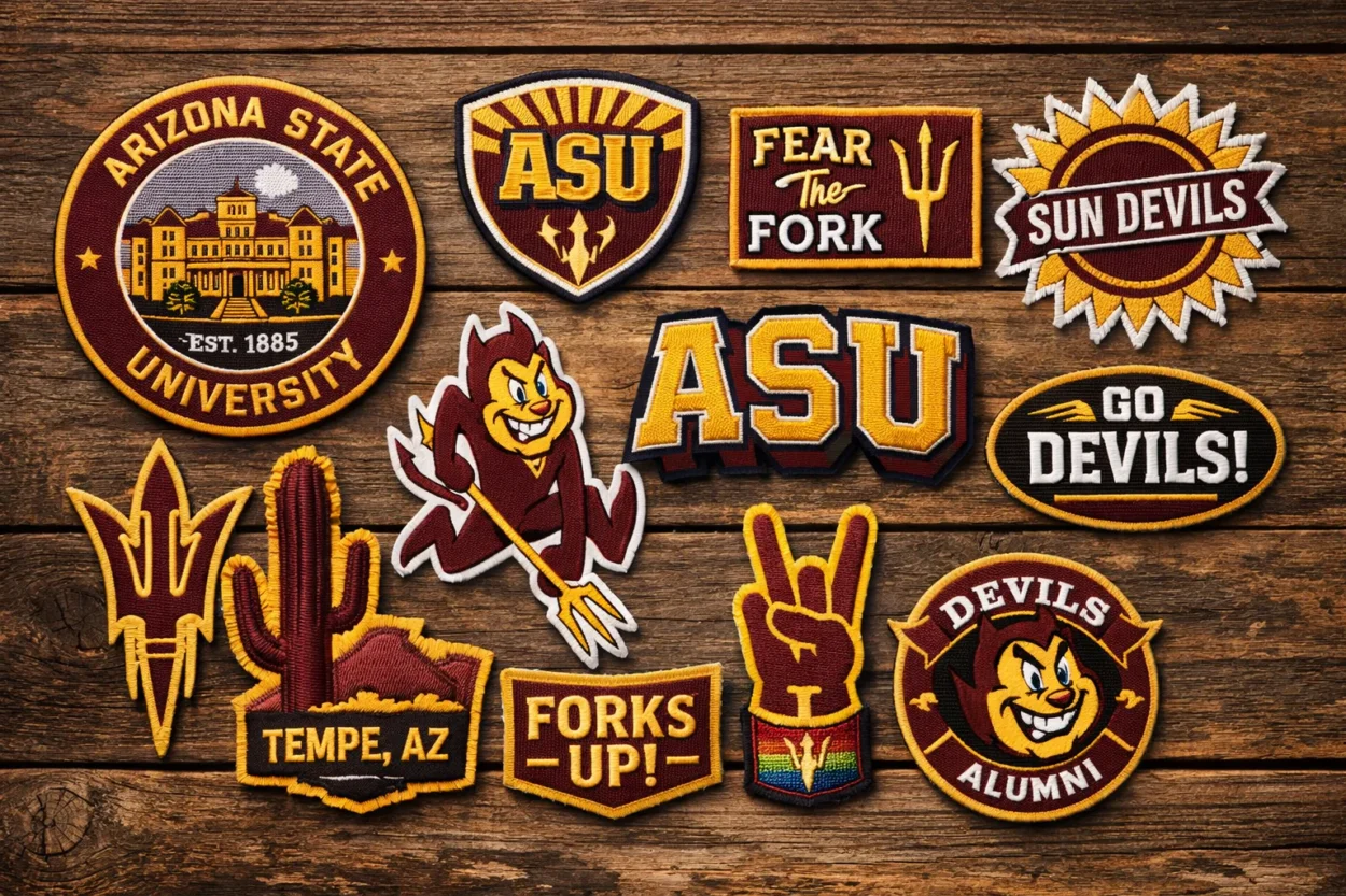Rush Patch Arizona State University Patches