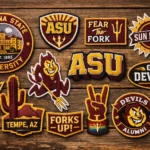 Rush Patch Arizona State University Patches