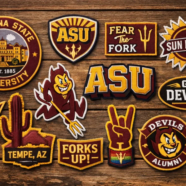 Rush Patch Arizona State University Patches