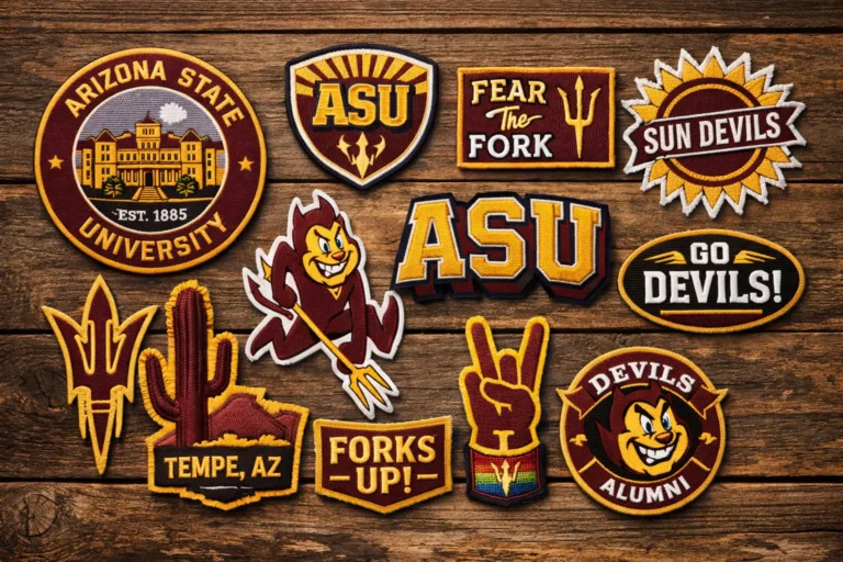 Rush Patch Arizona State University Patches