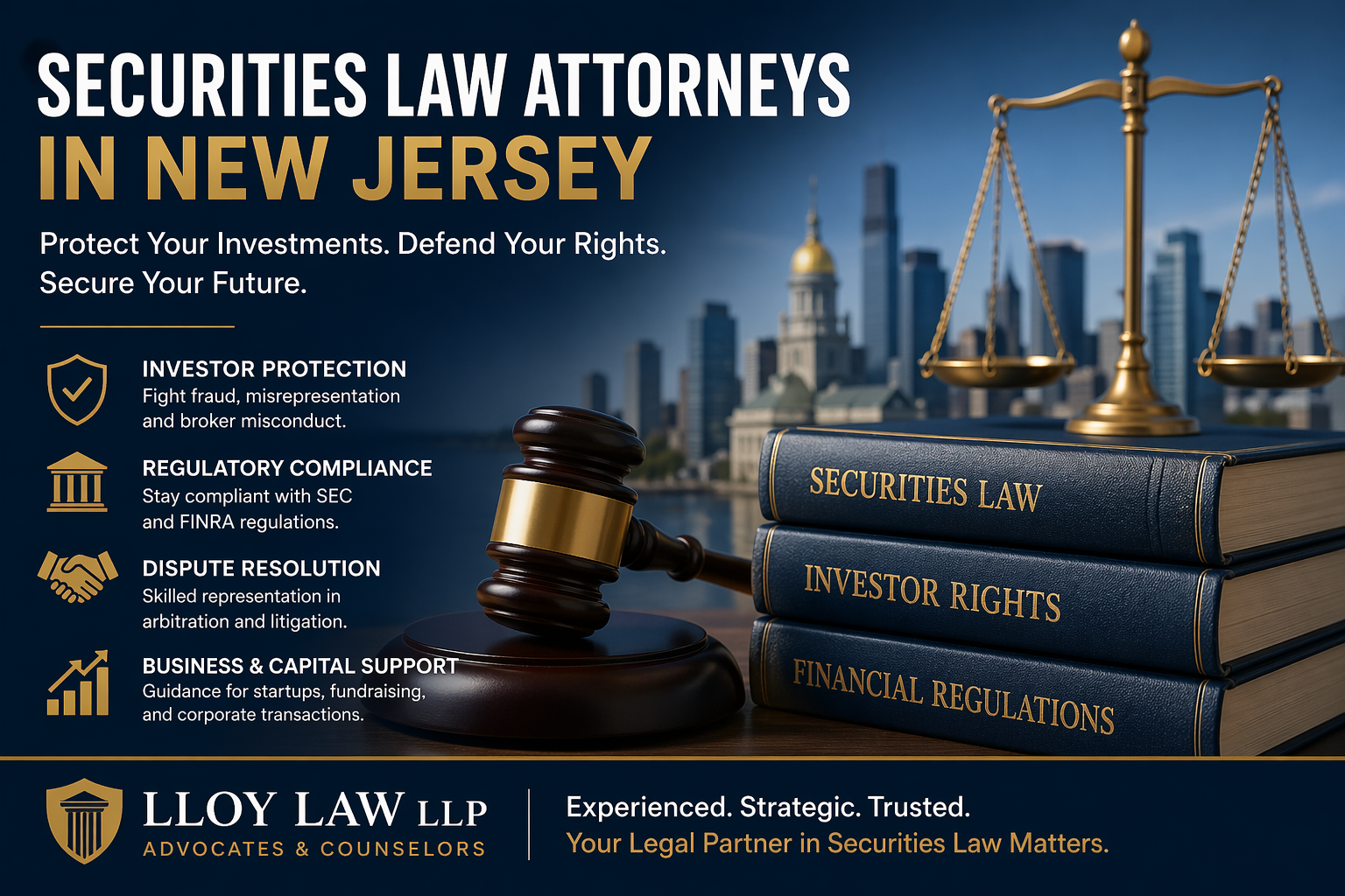 Securities Law Attorneys in New Jersey: Protect Your Investments Before It’s Too Late