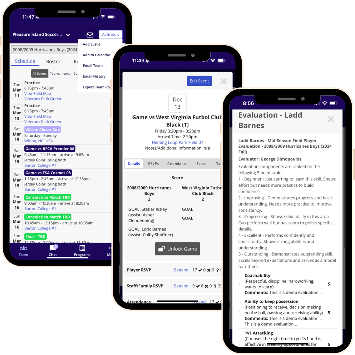 Competitive Team Management