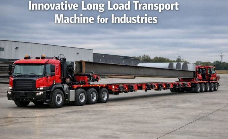 Innovative Long Load Transport Machine for Industries