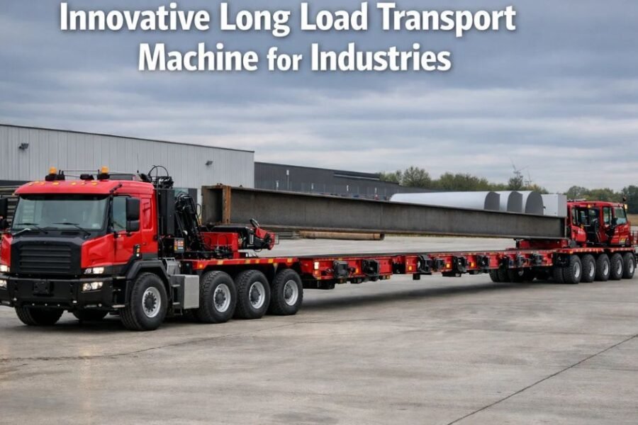Innovative Long Load Transport Machine for Industries