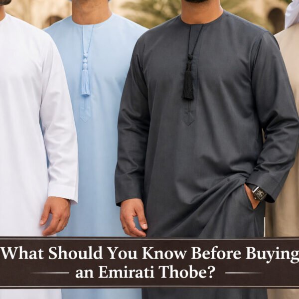What Should You Know Before Buying an Emirati Thobe