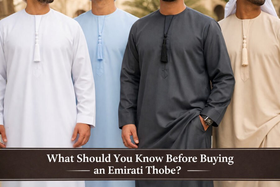 What Should You Know Before Buying an Emirati Thobe