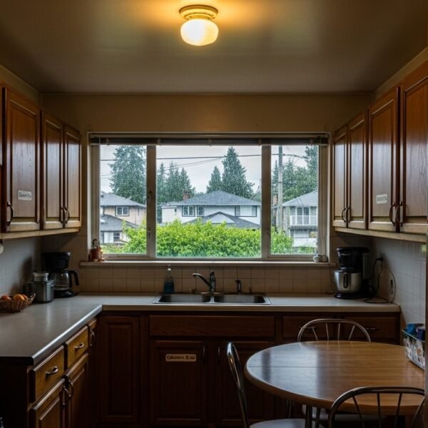 Small kitchens feel cramped in Burnaby homes