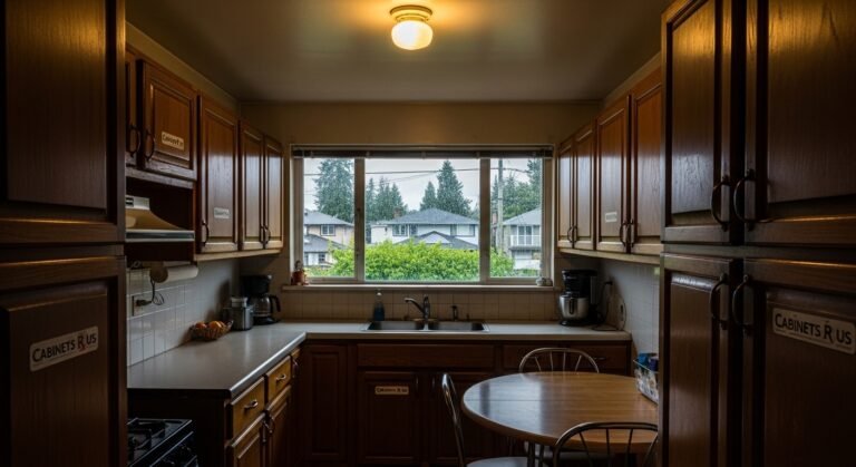 Small kitchens feel cramped in Burnaby homes