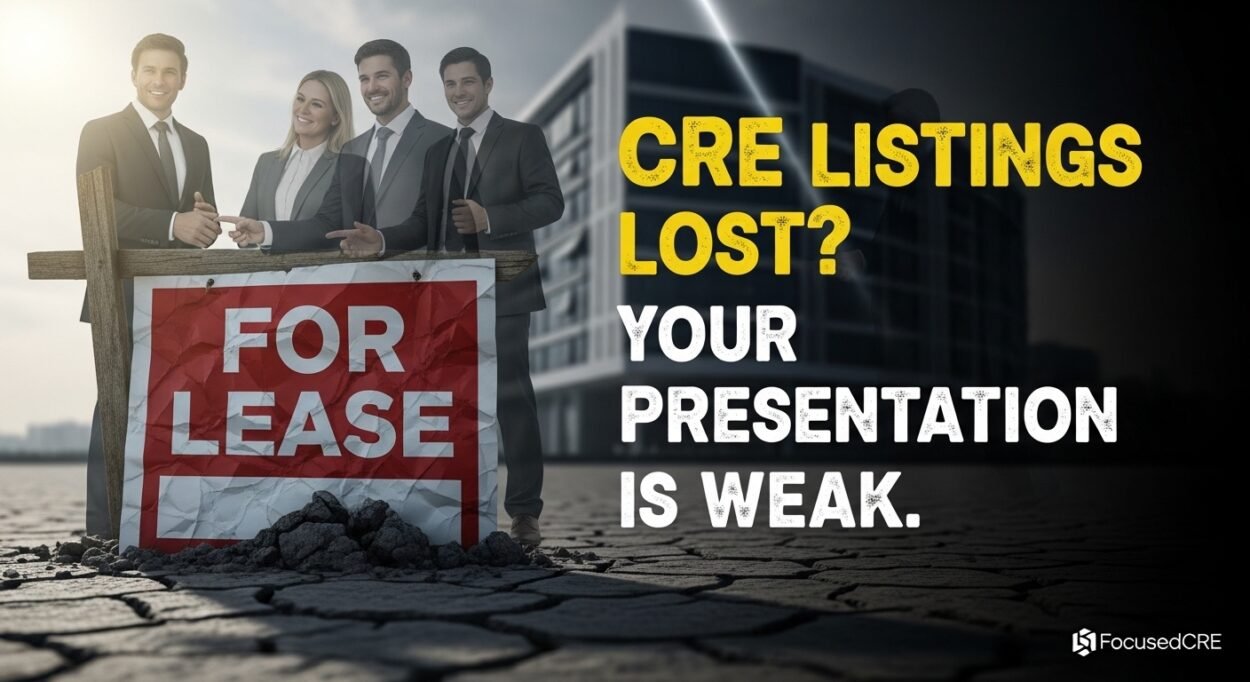 CRE Listings Lost? Your Presentation Is Weak