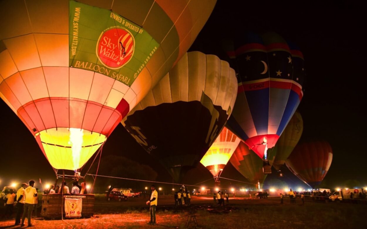 SkyWaltz Balloon Safari For Couples Experience