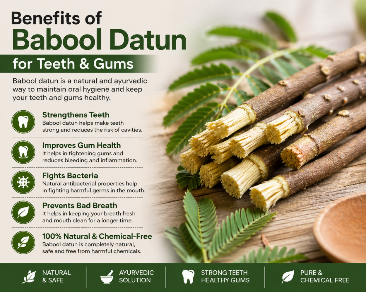 baool datun benefits