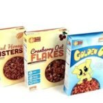cereal boxes