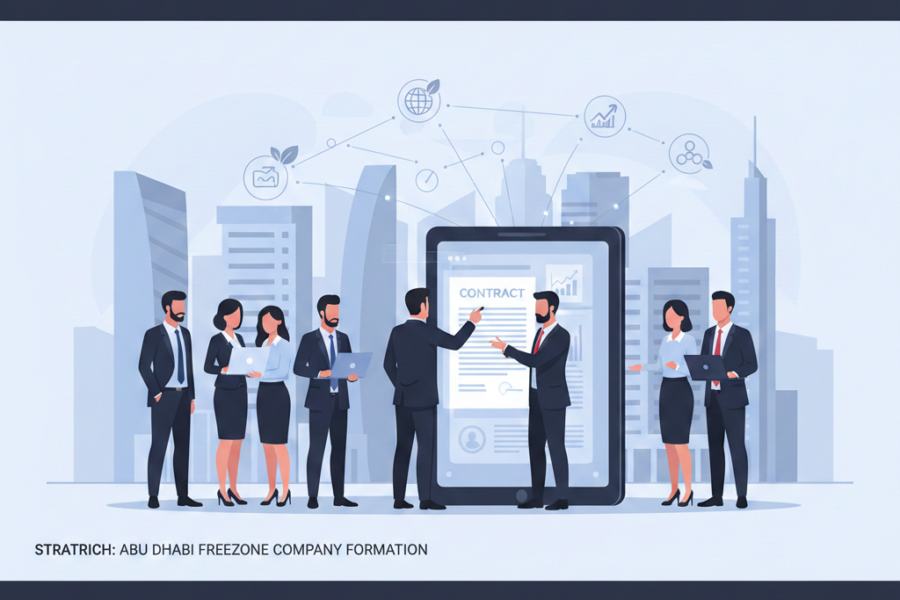 company formation services in abu dhabi freezone