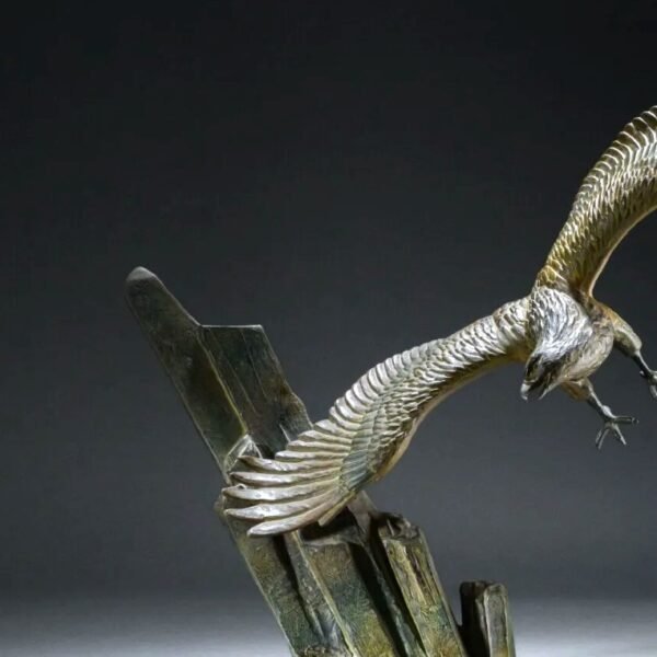 eagle sculptures bronze