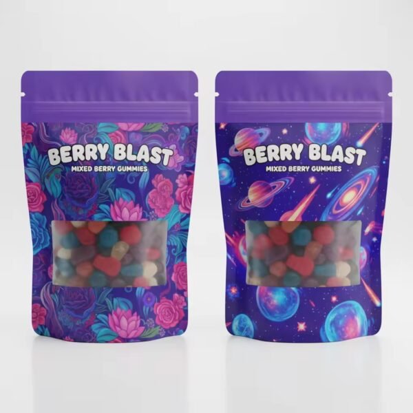 edible gummy mylar bags