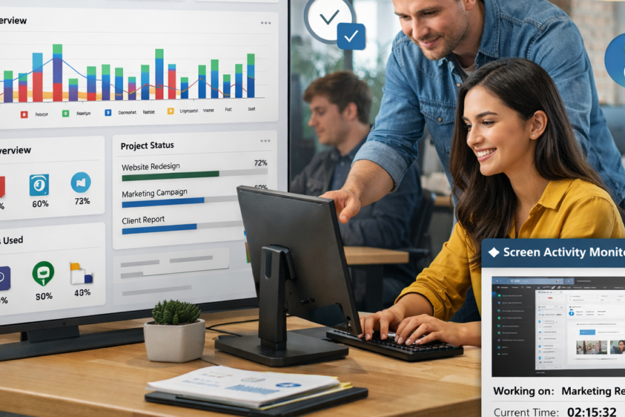 employee screen monitoring software