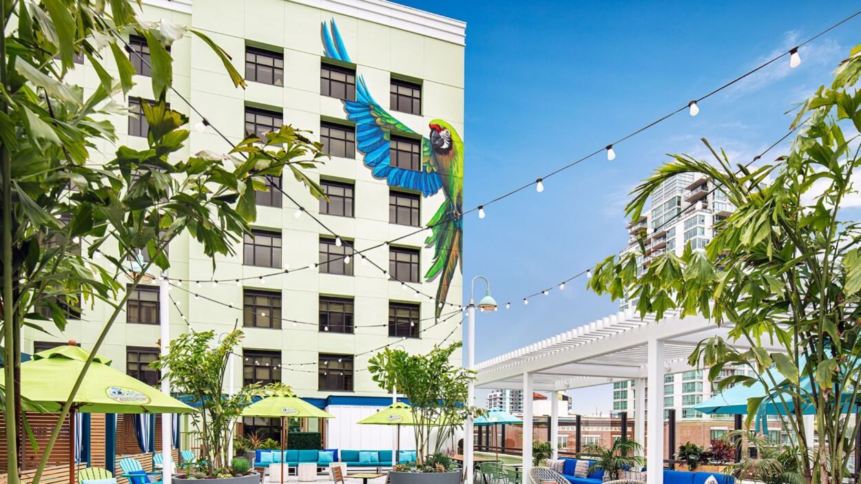 Margaritaville San Diego live music performance stage