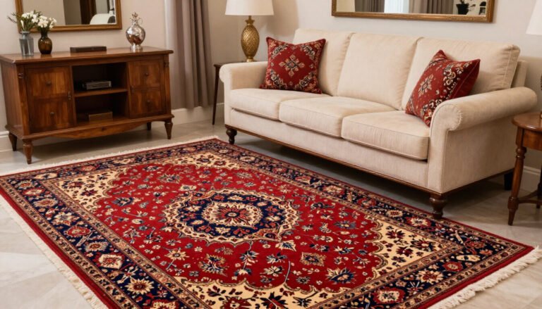 Silk Carpets for Living Room
