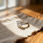 hidden halo engagement ring