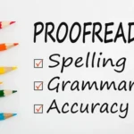book proofreading