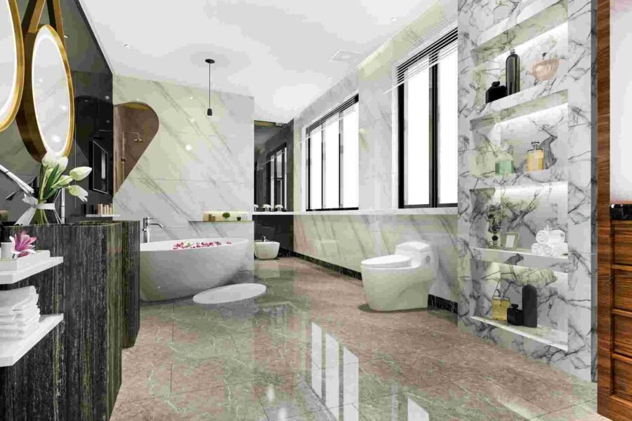 Italian wall tiles for bathroom