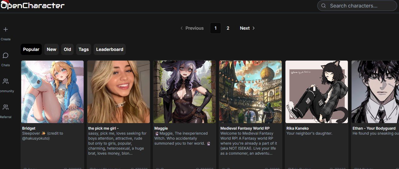 opencharacter AI