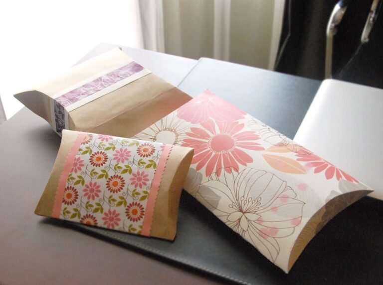 pillow packaging boxes