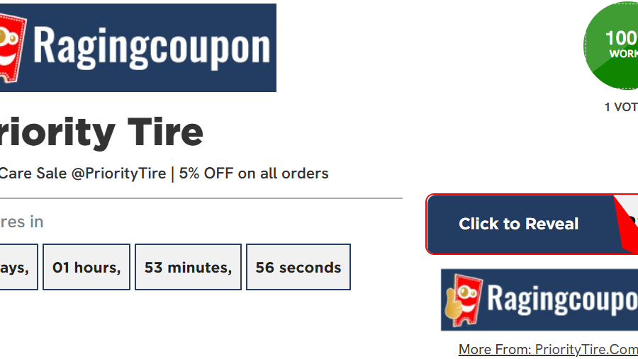 priority tire discount code