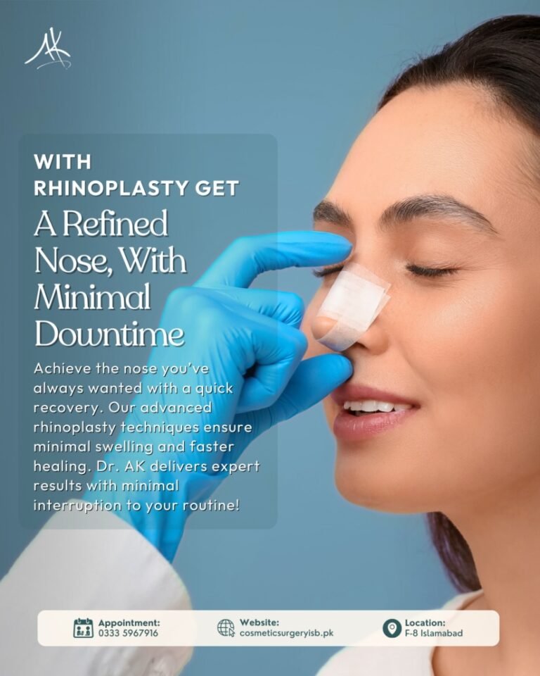 rhinoplasty cost in islamabad