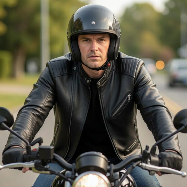 motorcycle leather jacket