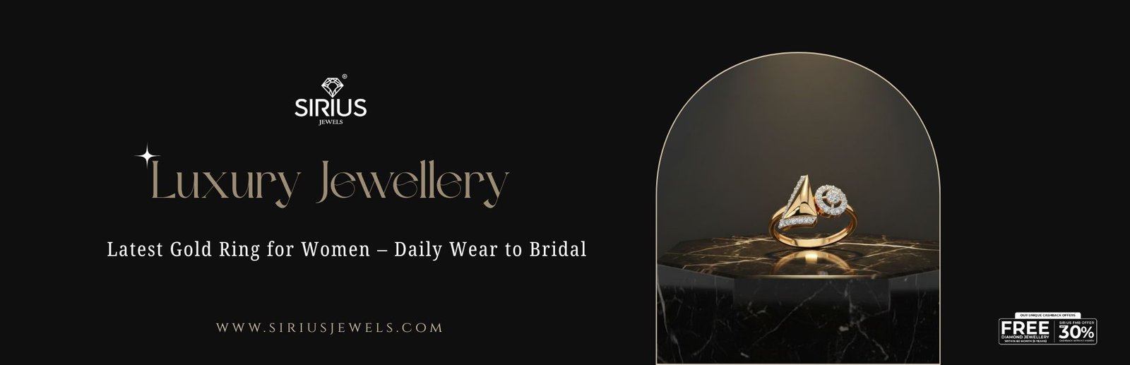 Gold Ring for Ladies