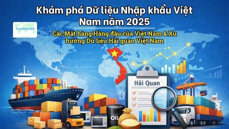 Khám phá Dữ liệu Nhập khẩu Việt Nam năm 2025: Các Mặt hàng Hàng đầu của Việt Nam & Xu hướng Dữ liệu Hải quan Việt Nam