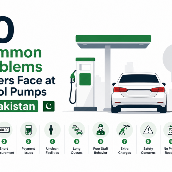 10 Common Problems Drivers Face at Petrol Pumps in Pakistan