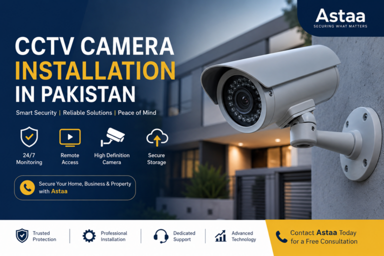 cctv camera installation in pakistan
