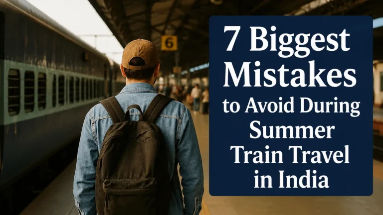 7 Biggest Mistakes to Avoid During Summer Train Travel in India