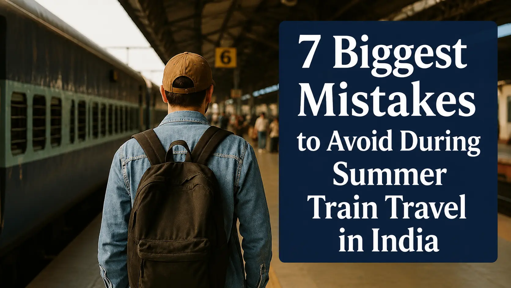 7 Biggest Mistakes to Avoid During Summer Train Travel in India