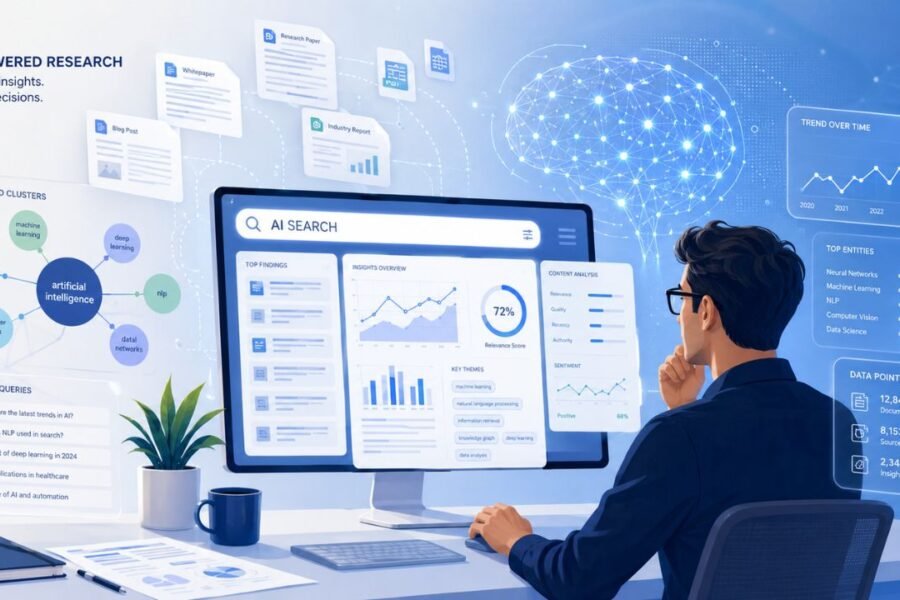 AI search research