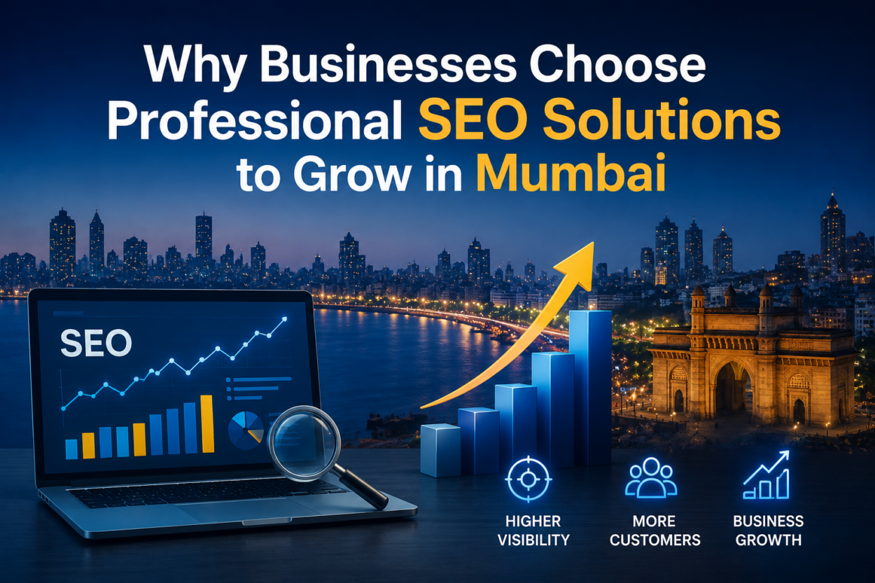Mumbai SEO business growth illustration
