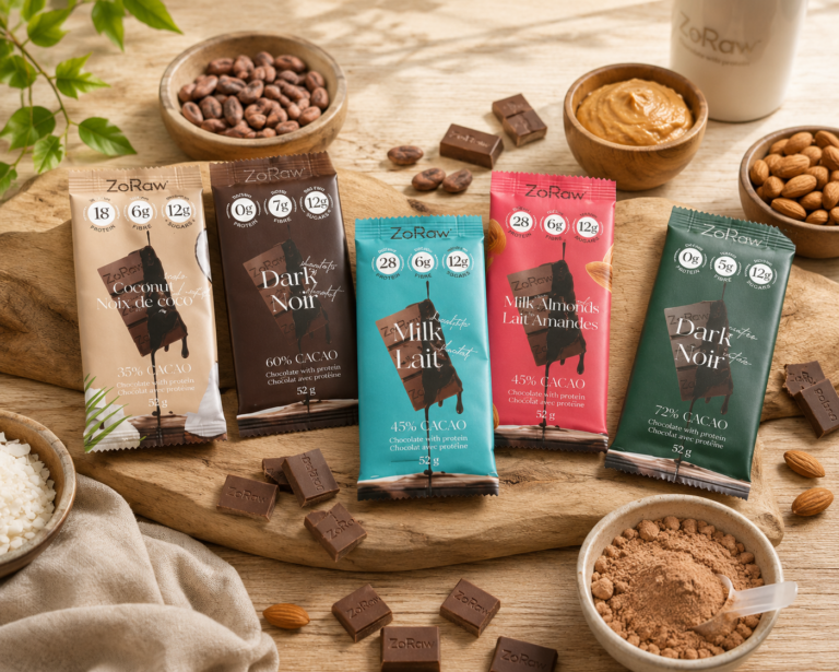 High Protein Chocolate Bar for Healthy Snacking