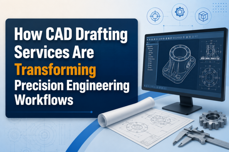 How CAD Drafting Services Are Transforming Precision Engineering Workflows