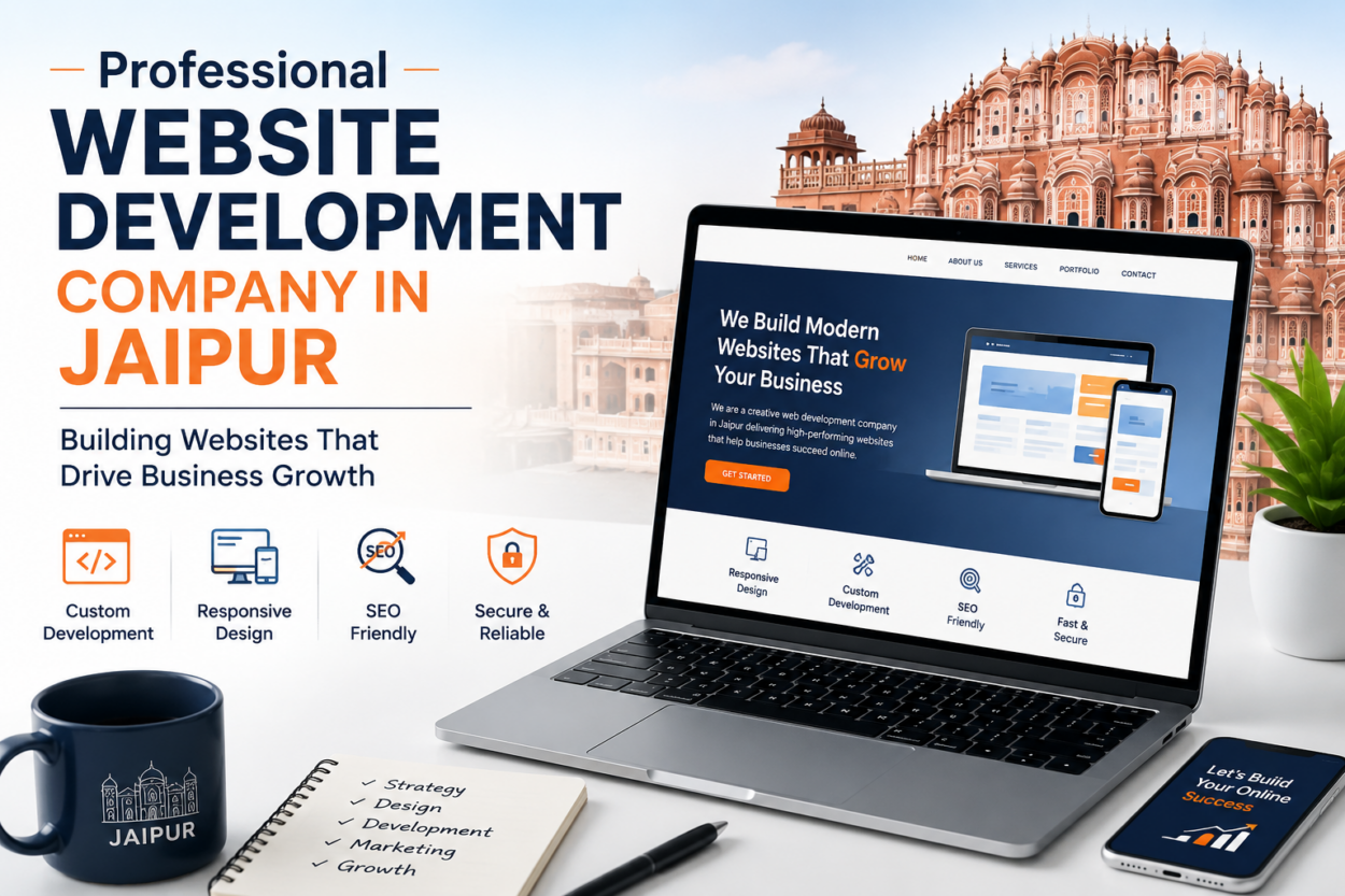 Professional Website Development Company in Jaipur Helping Businesses Grow Online