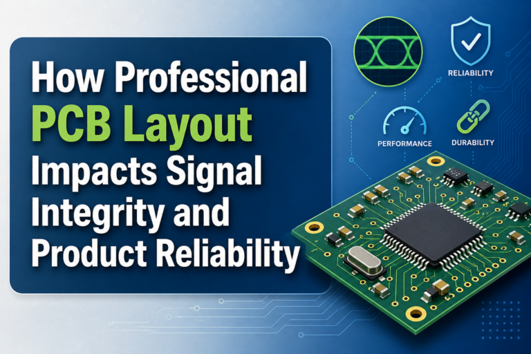 How Professional PCB Layout Impacts Signal Integrity and Product Reliability