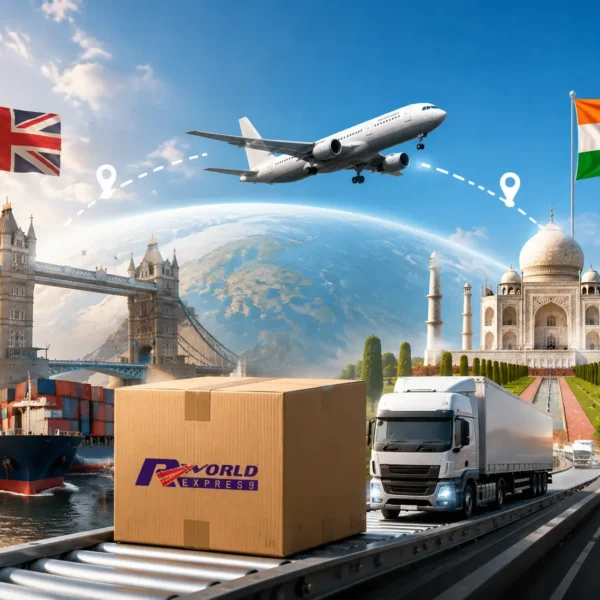 Courier service UK to India
