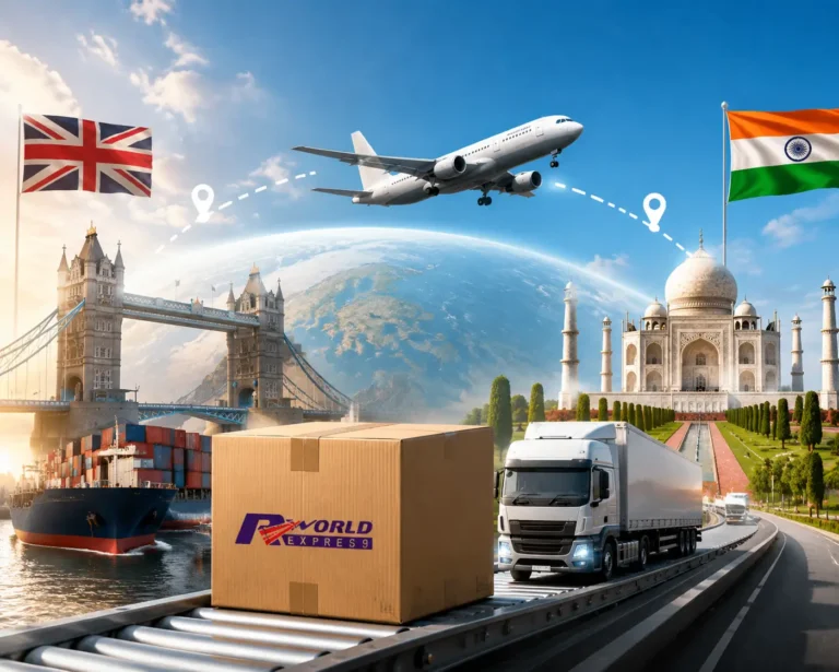 Courier service UK to India